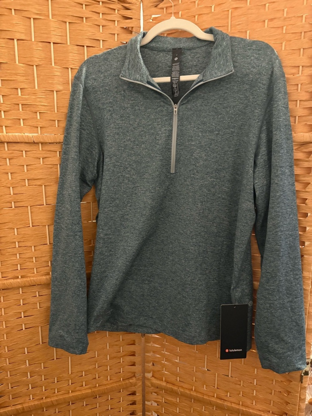 NWT lululemon athletica Men's Soft Jersey Half-zip